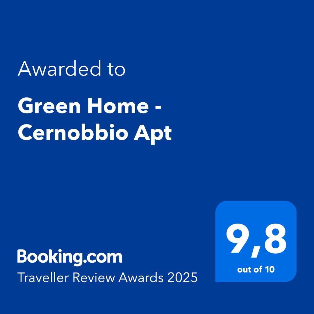Green Home - Cernobbio Apt Como Exterior foto
